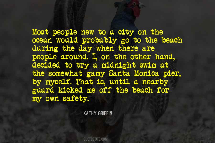 Ocean Swim Quotes #1033755