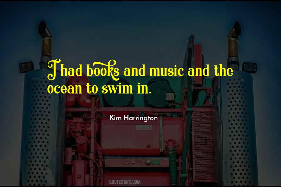 Ocean Swim Quotes #1239747