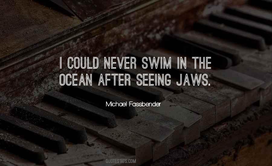 Ocean Swim Quotes #1400118
