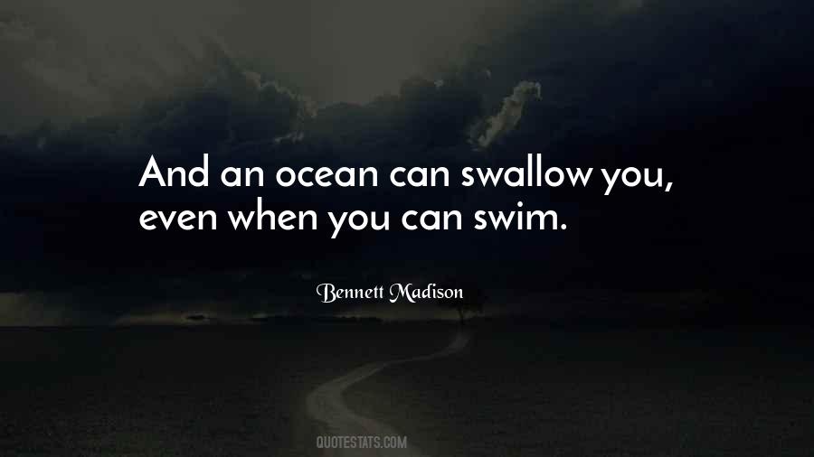 Ocean Swim Quotes #1660746