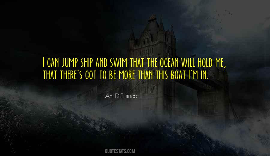 Ocean Swim Quotes #1732543