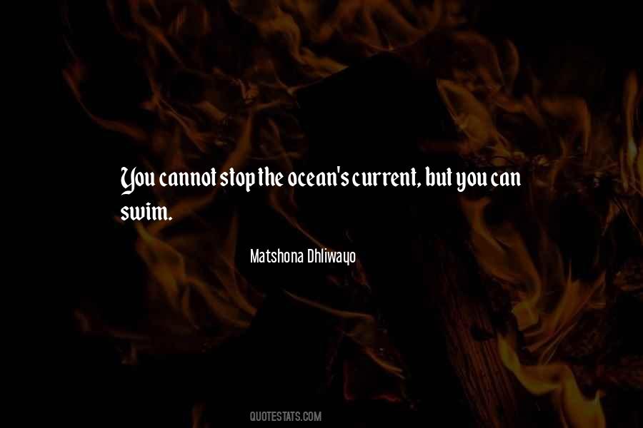 Ocean Swim Quotes #1874624