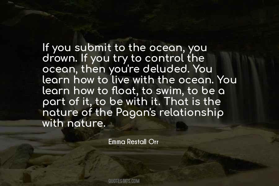 Ocean Swim Quotes #66078
