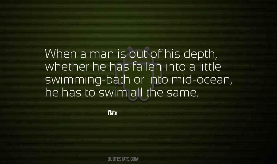Ocean Swim Quotes #727994