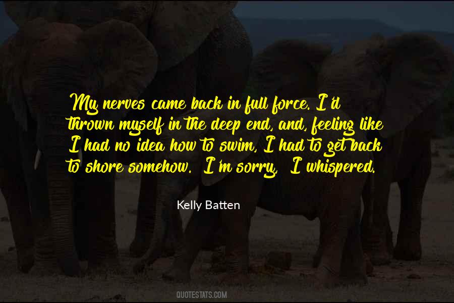 Ocean Swim Quotes #854977