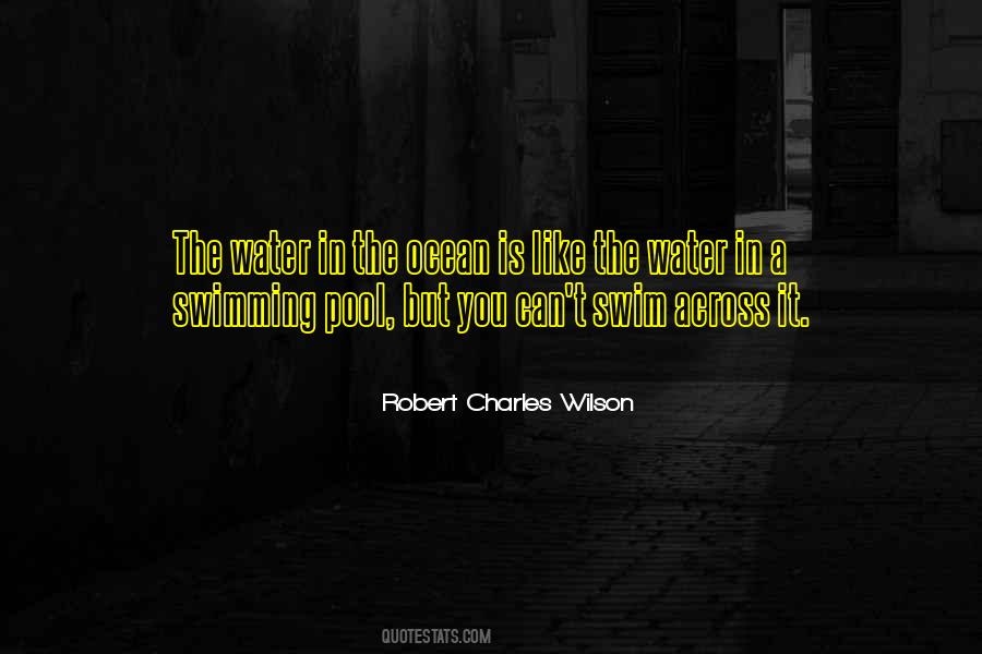 Ocean Swim Quotes #875619