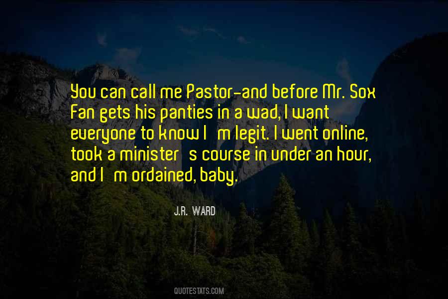 Funny Minister Quotes #754438