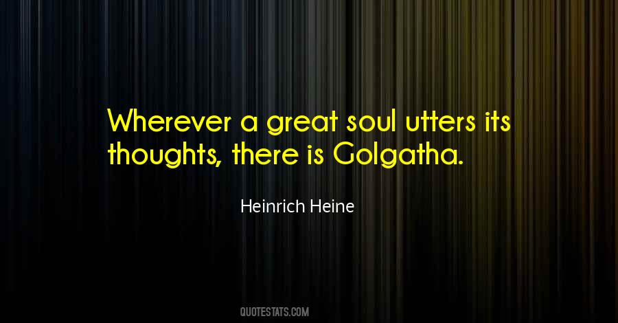 A Great Soul Quotes #230338