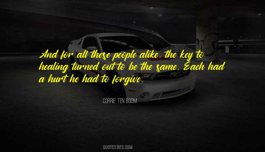 Forgive Hurt Quotes #1840450