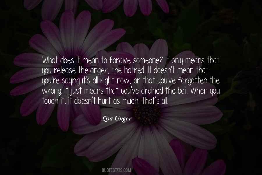 Forgive Hurt Quotes #800891