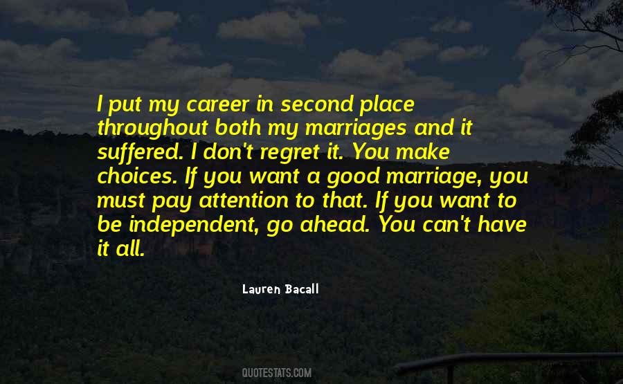 Quotes About Good Marriages #1606118