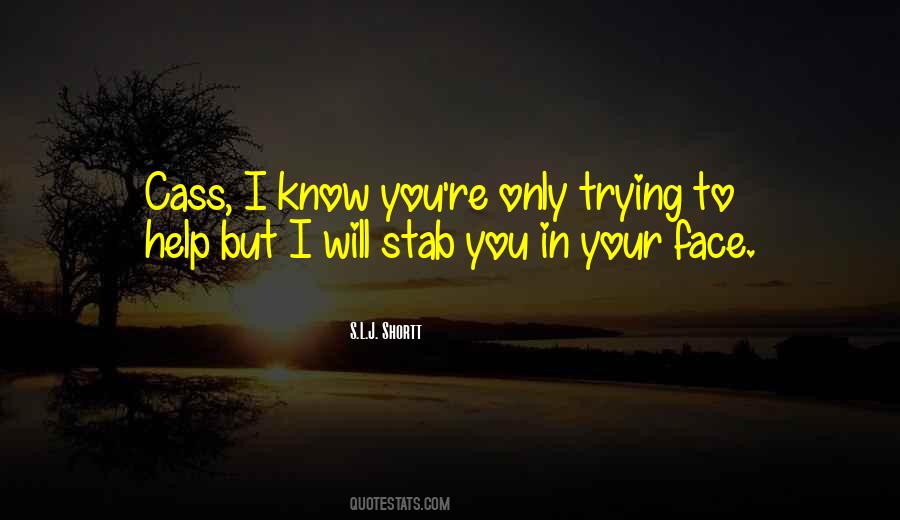 I Will Stab You Quotes #1274259