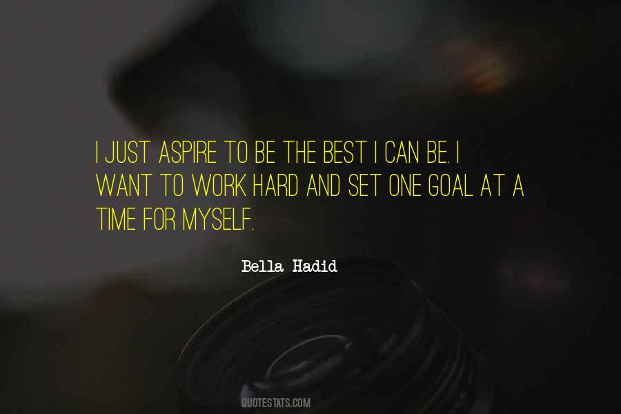 One Goal At A Time Quotes #797098