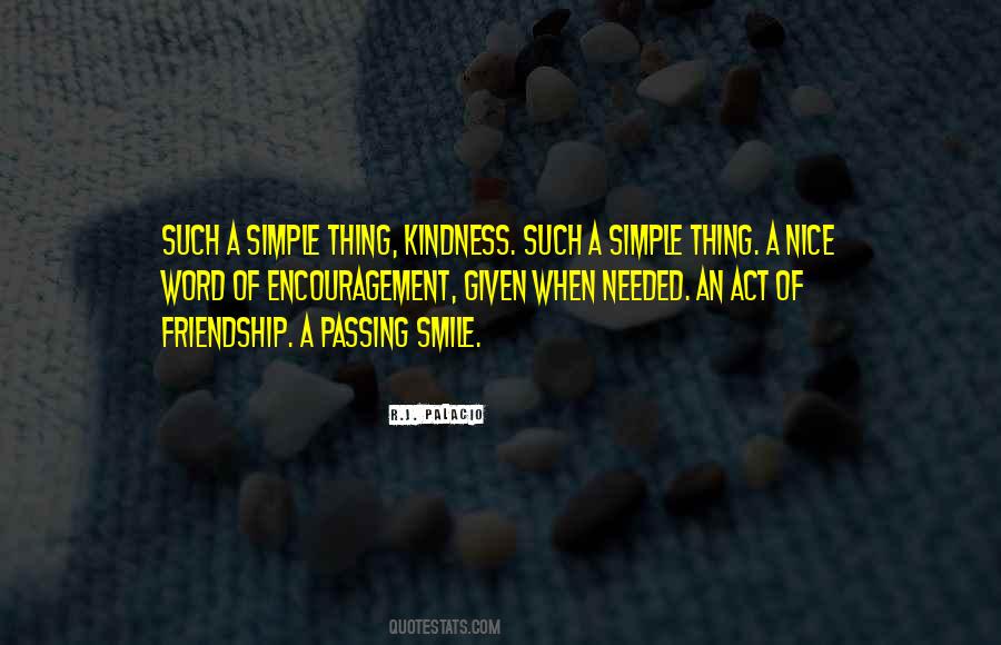 Nice Kindness Quotes #1843425