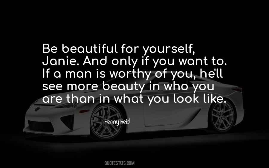 Beauty Man Quotes #1398376
