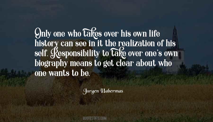 About Own Self Quotes #1298955