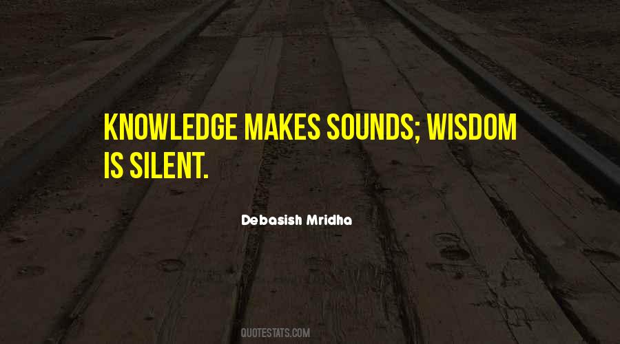 Wisdom Is Quotes #1202072