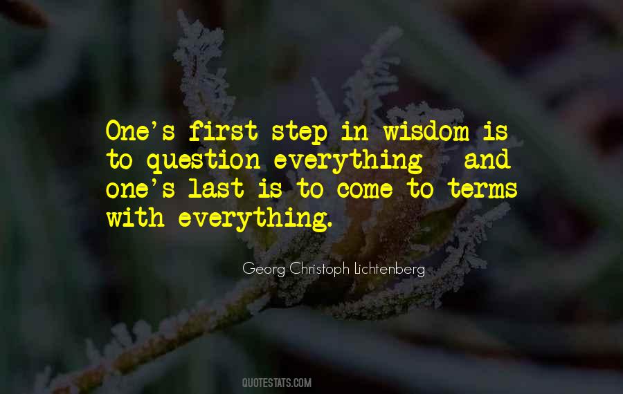 Wisdom Is Quotes #1210490