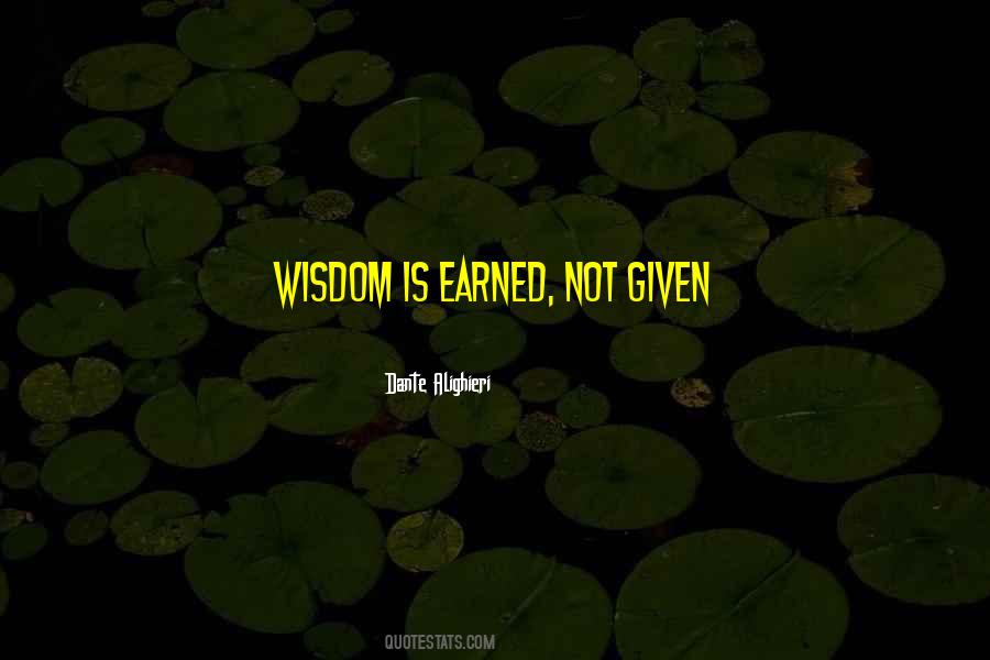 Wisdom Is Quotes #1288768