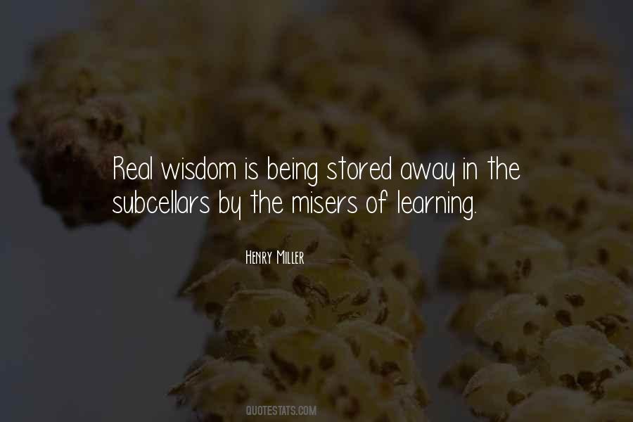 Wisdom Is Quotes #1402077