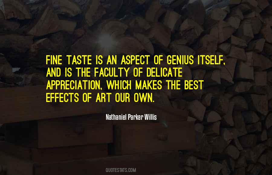 Art Taste Quotes #1306909