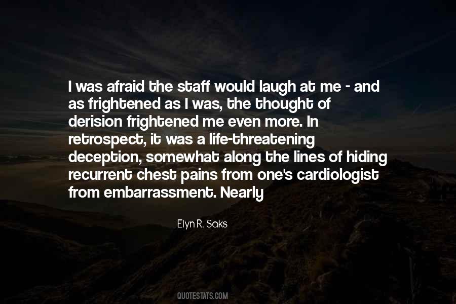 Hiding From Life Quotes #1203292