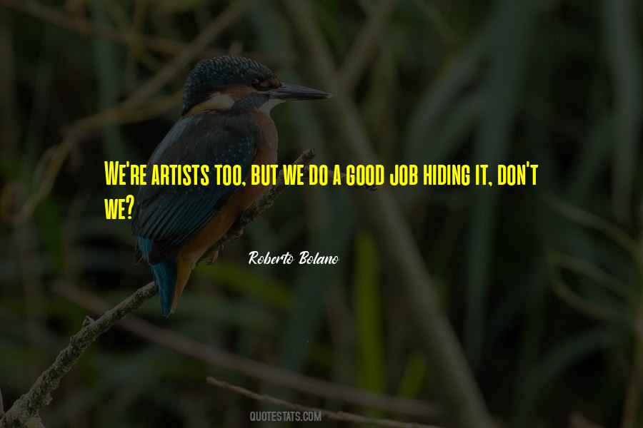 Hiding From Life Quotes #1217225