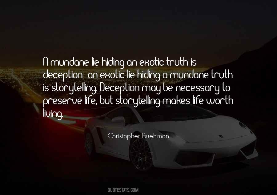 Hiding From Life Quotes #381722