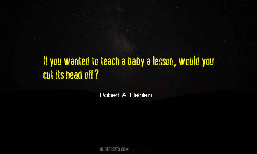 Teach Them A Lesson Quotes #57135