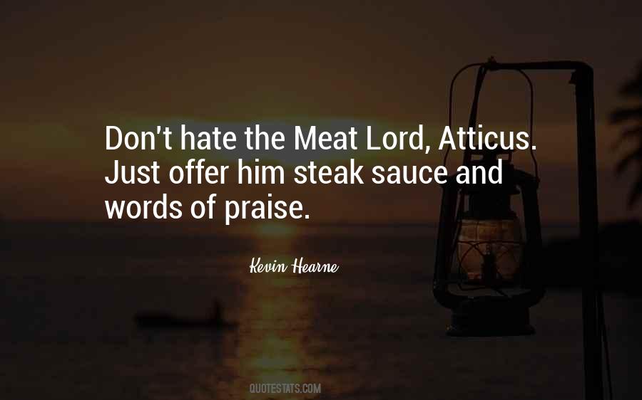 Steak Sauce Quotes #799550