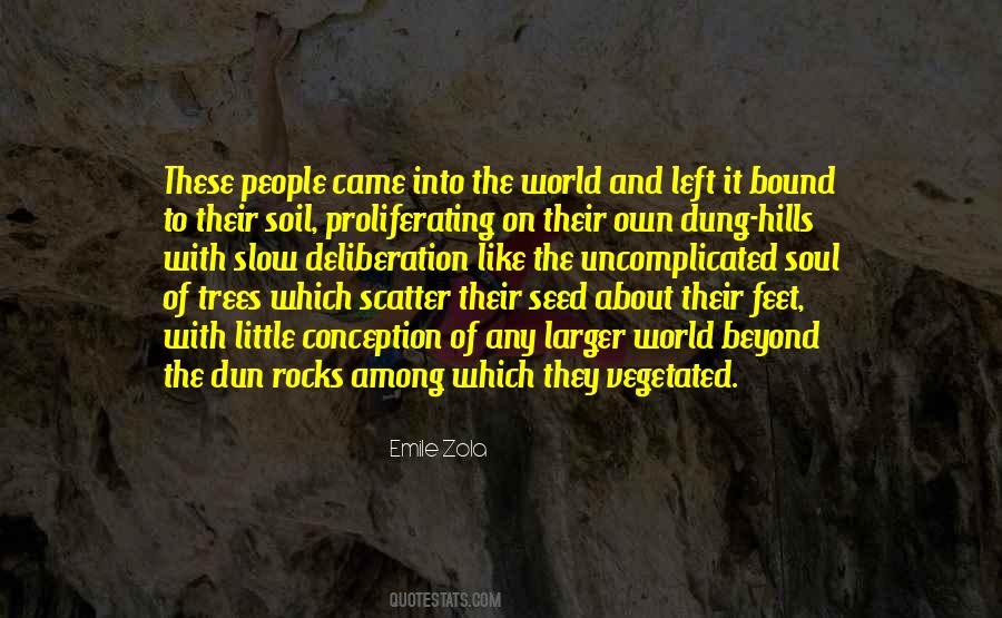 Rocks And Trees Quotes #1821448