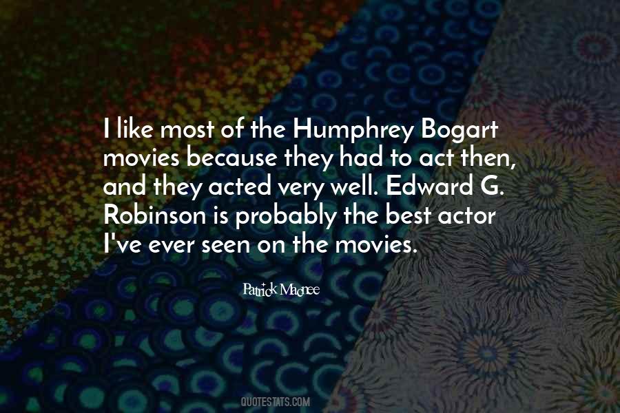 Best Bogart Quotes #1175352