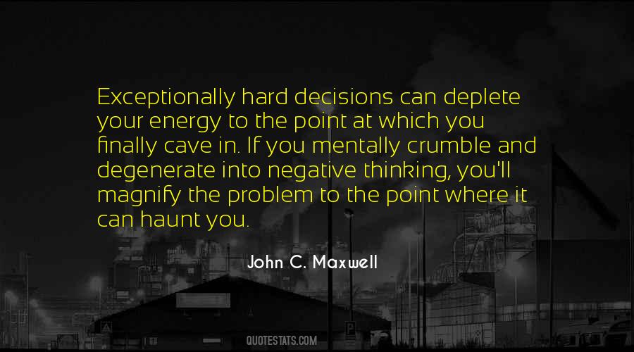 Negative Point Quotes #1844019