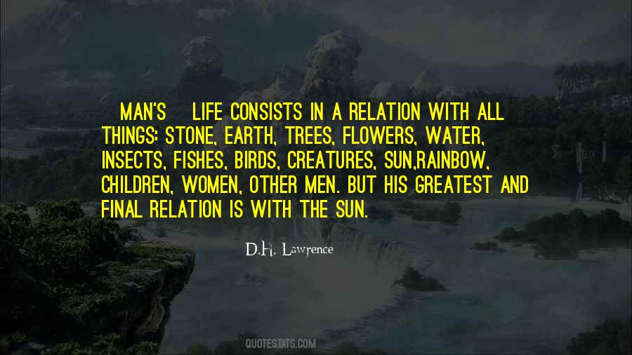 Flowers And Man Quotes #1839543
