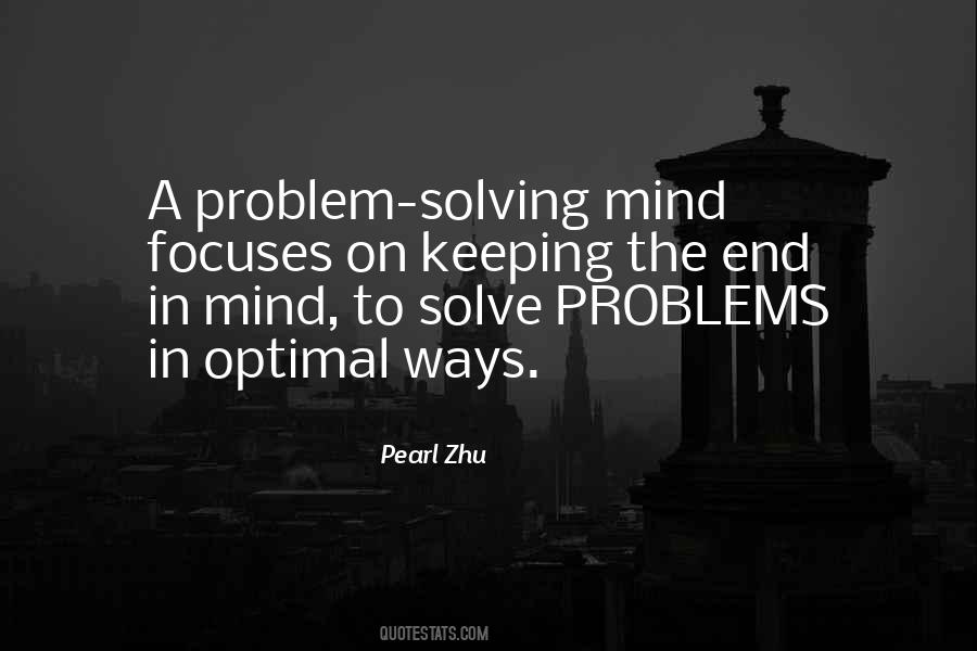 Mind Problem Quotes #1288947