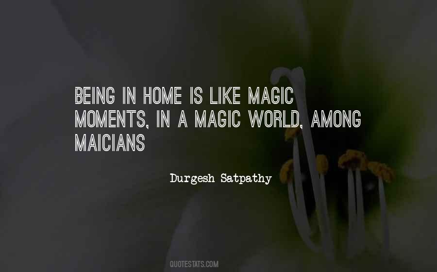 Love Is Like Magic Quotes #995361