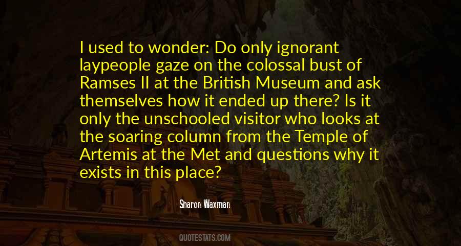 Museum Art Quotes #1365252