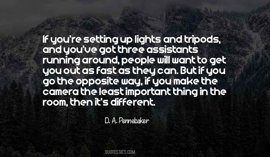 Different Lights Quotes #372198