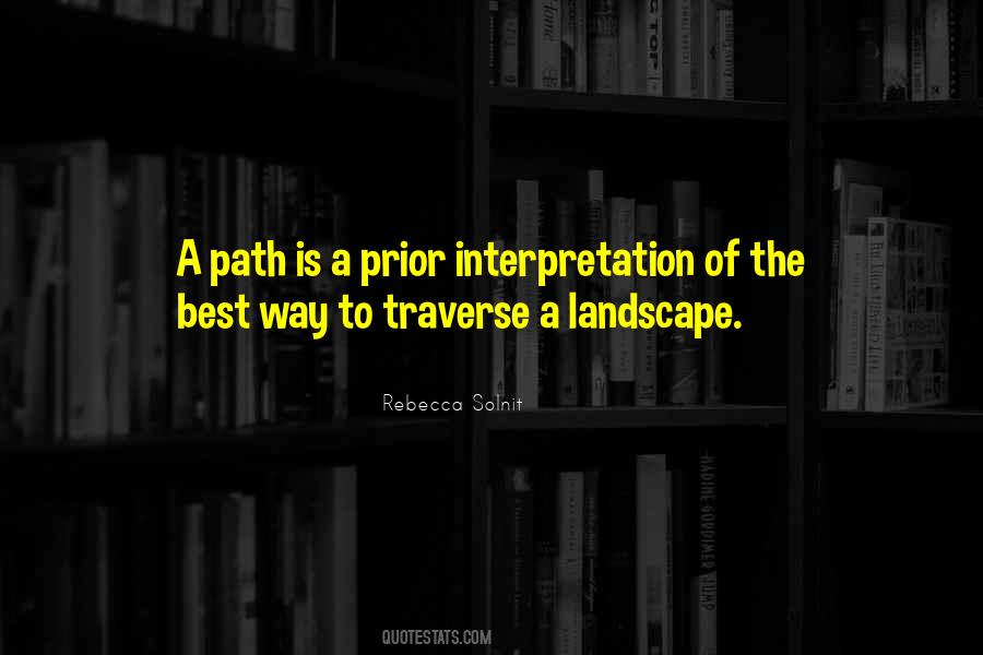 Best Landscape Quotes #681502