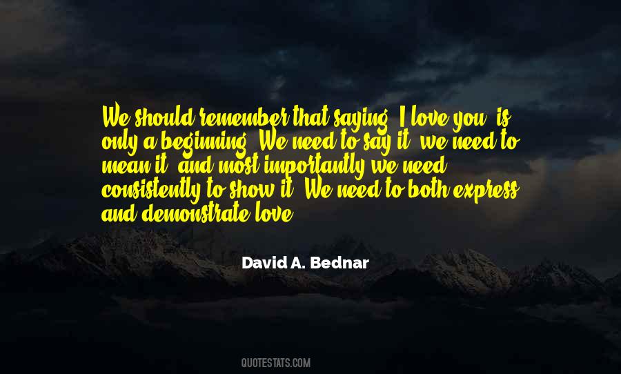 I Love You I Mean It Quotes #1704527