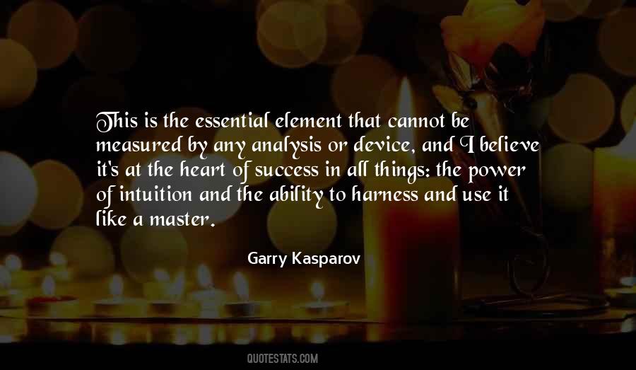 Use Your Intuition Quotes #463519