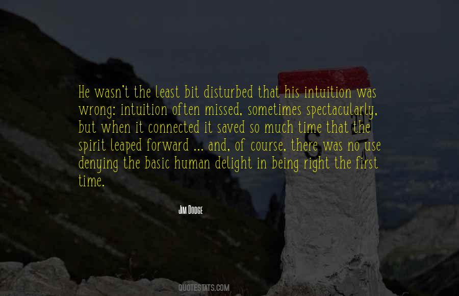 Use Your Intuition Quotes #508646