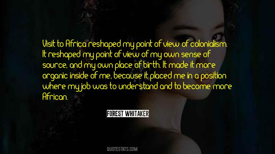 My Own Place Quotes #1145277