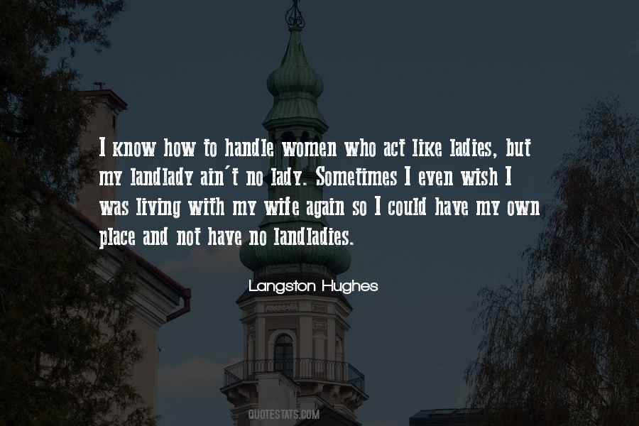My Own Place Quotes #1474690