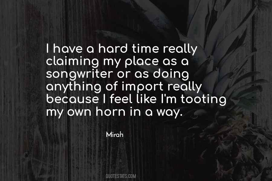 My Own Place Quotes #400682