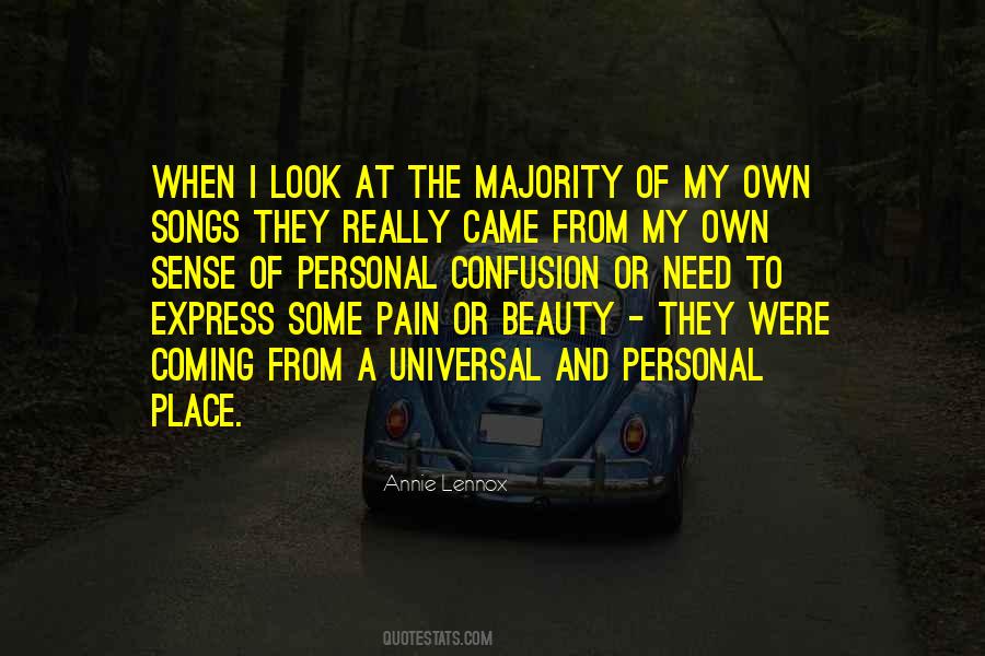 My Own Place Quotes #726041