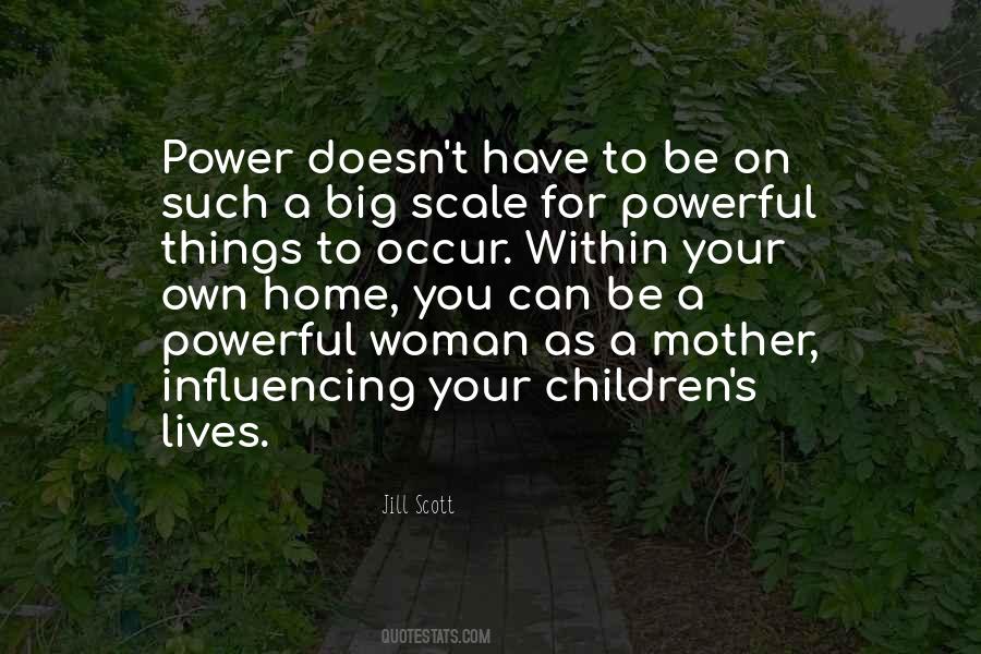 Woman As A Mother Quotes #1879221