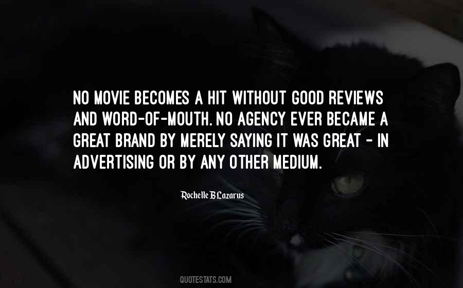 Good Advertising Quotes #1780687