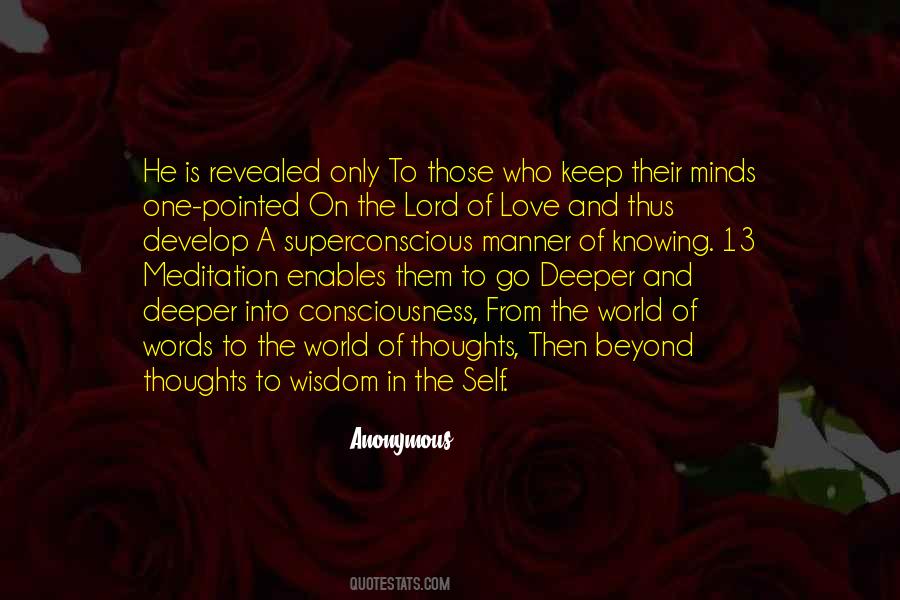 Self Love Meditation Quotes #1467438