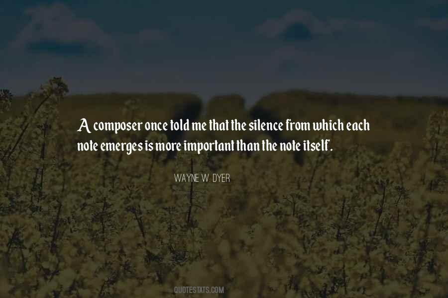 More Important Than Me Quotes #1037890